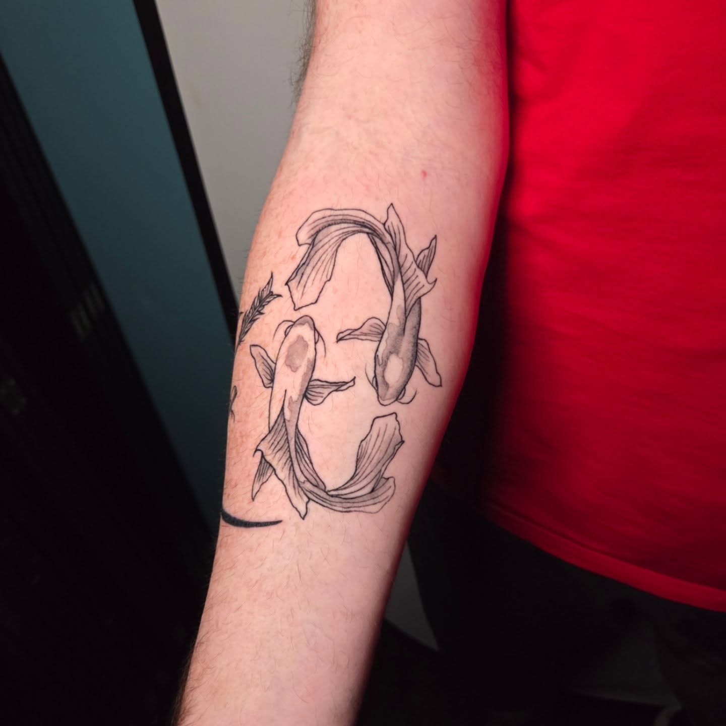 Tattoo by @mrhoguetattoos — black_and_grey