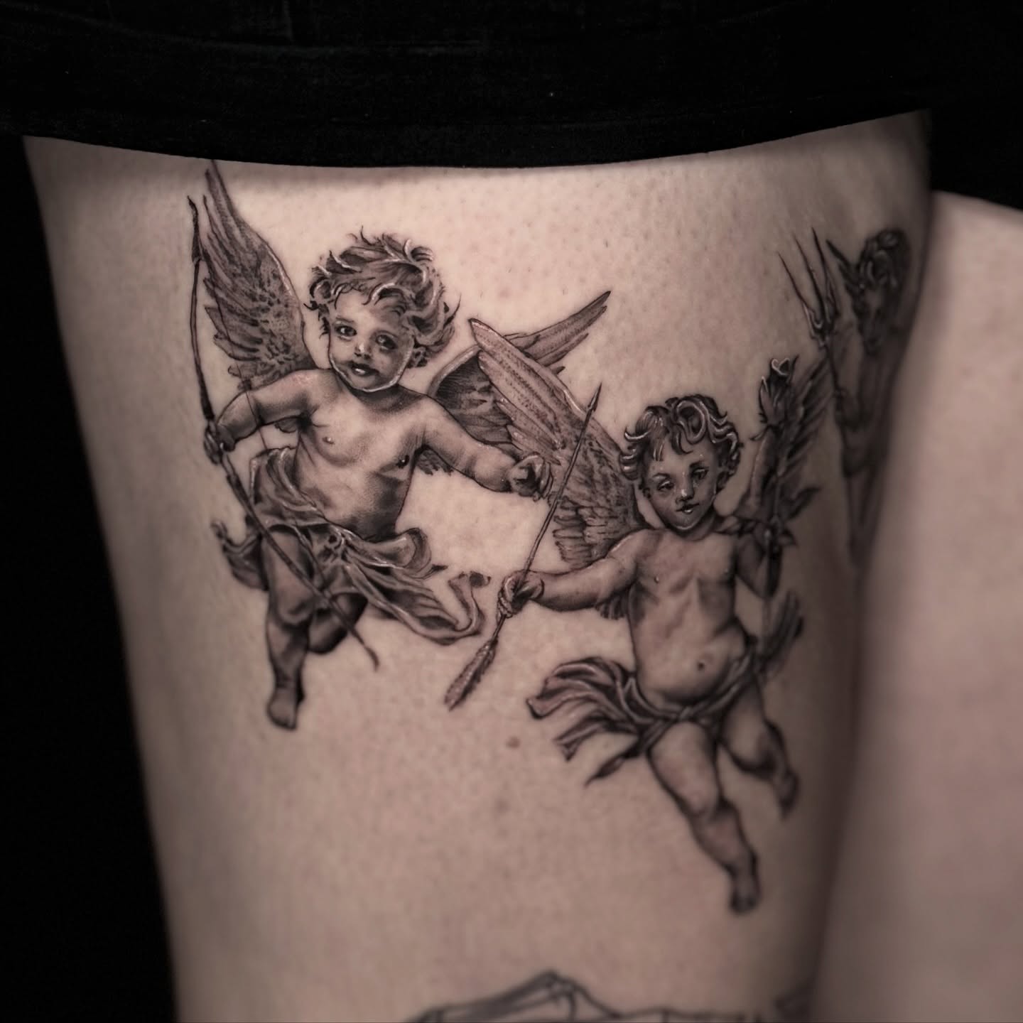 Tattoo by @scarlet.tattooz — black_and_grey, realism