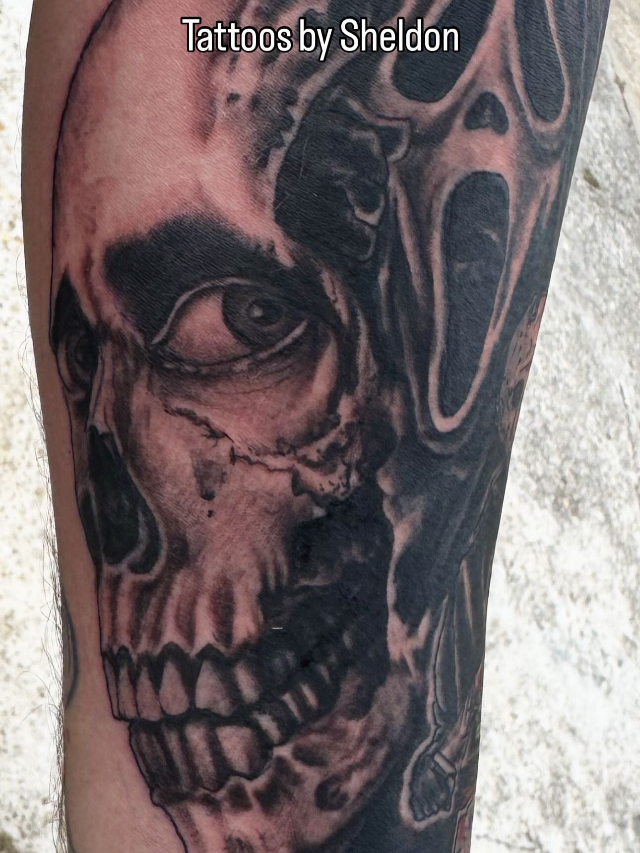 Tattoo by @sheffieldink — realism, dark_realism