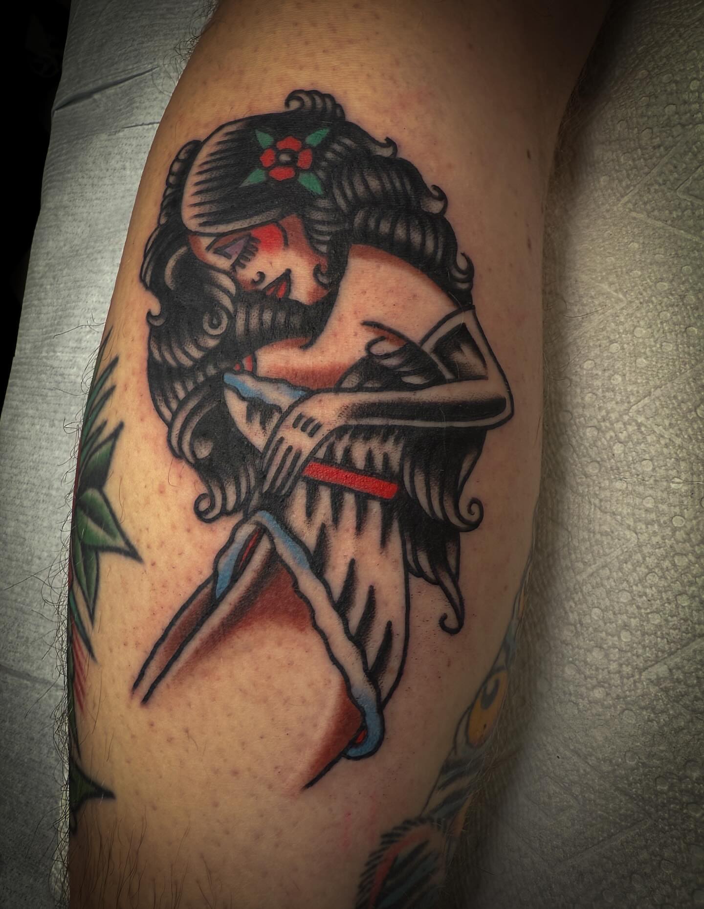 Tattoo by @harpertat2 — american_traditional