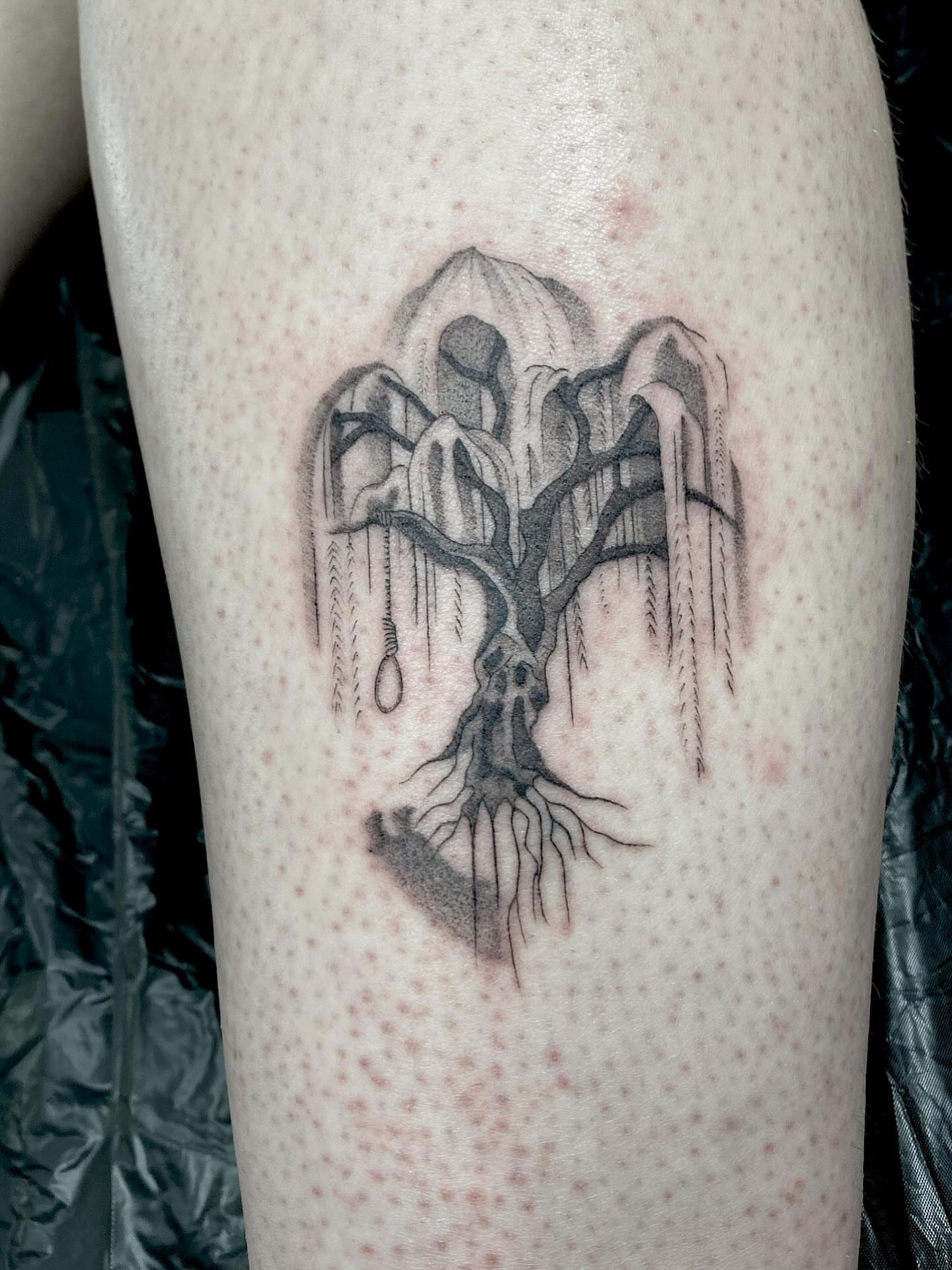 Tattoo by @jayinkytattz β black_and_grey