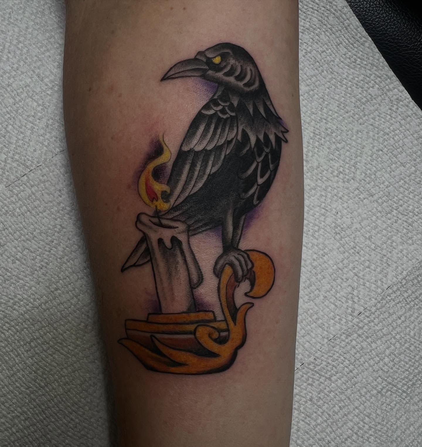Tattoo by @max_aaron_tat2 — american_traditional, dark_realism