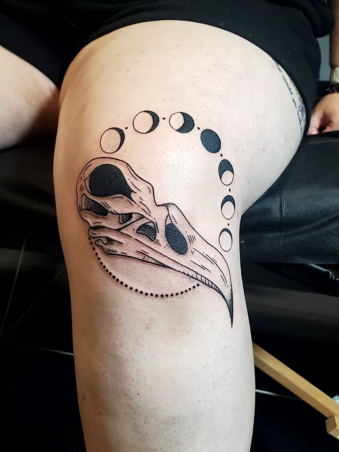 Tattoo by @shaileypasquale — black_and_grey, geometric