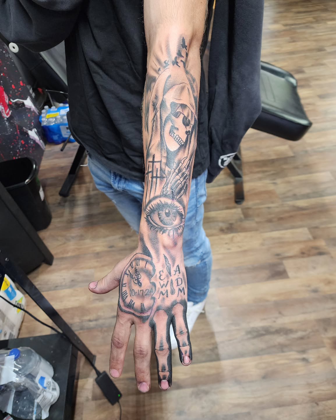 Tattoo by @conwaythetattooer — realism, dark_realism