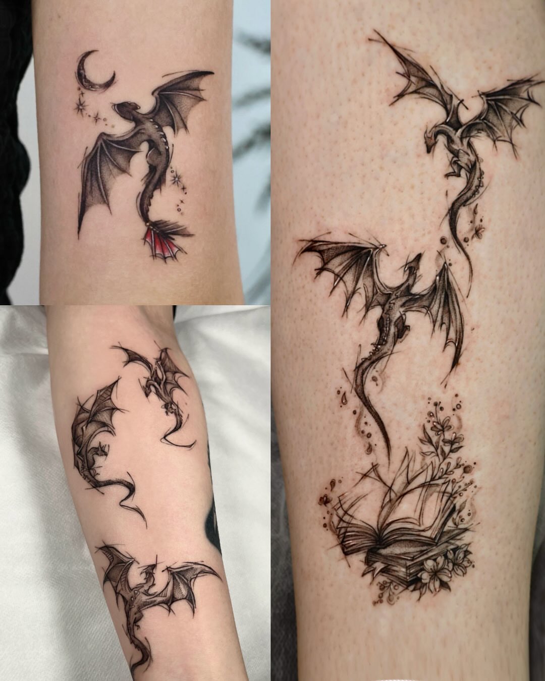 Tattoo by @neonghae — black_and_grey, dotwork