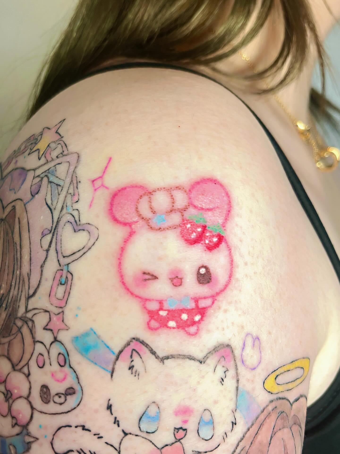 Tattoo by @kill.sweetie — new_school, anime