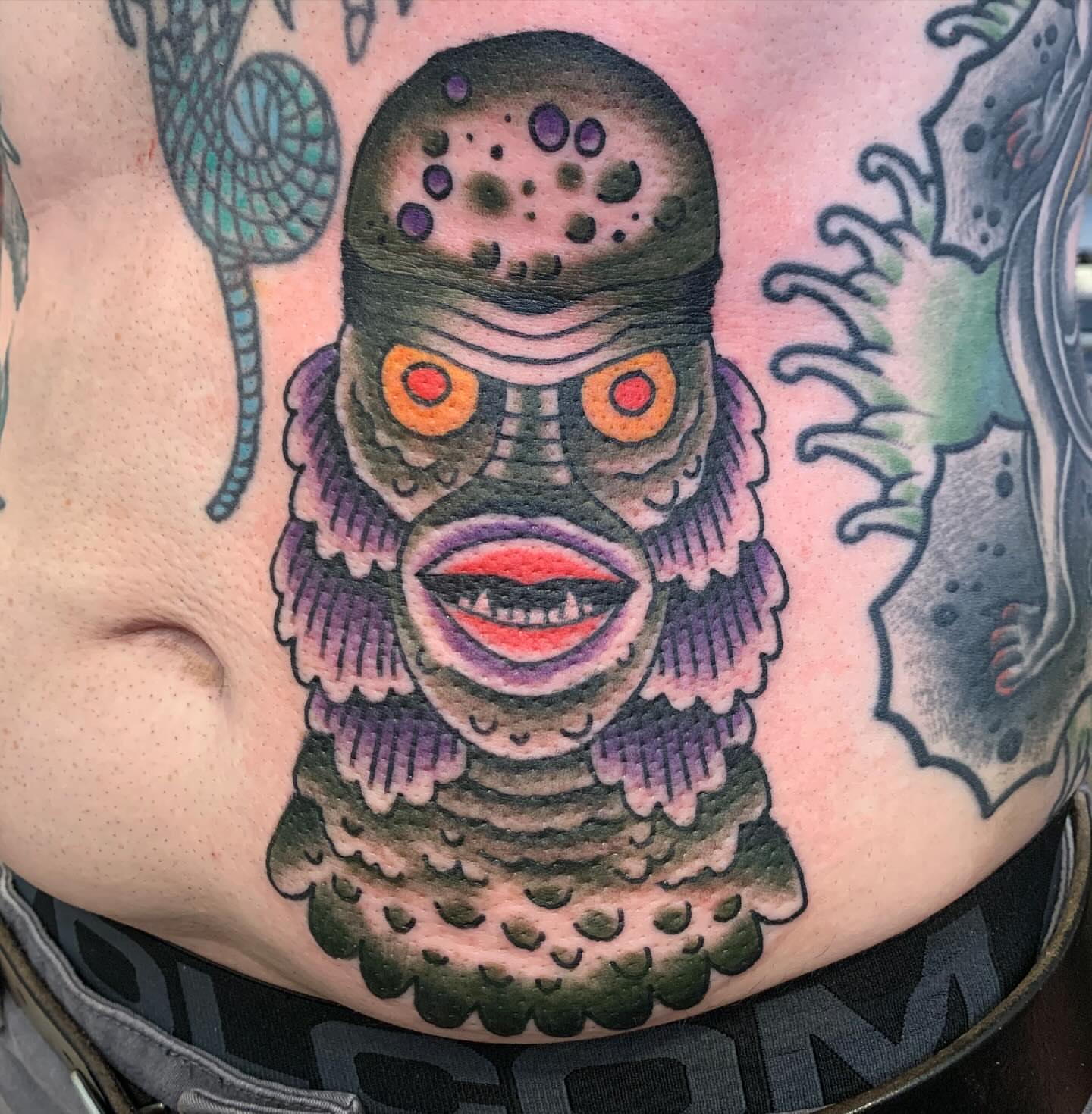 Tattoo by @mike_howard — dotwork, geometric
