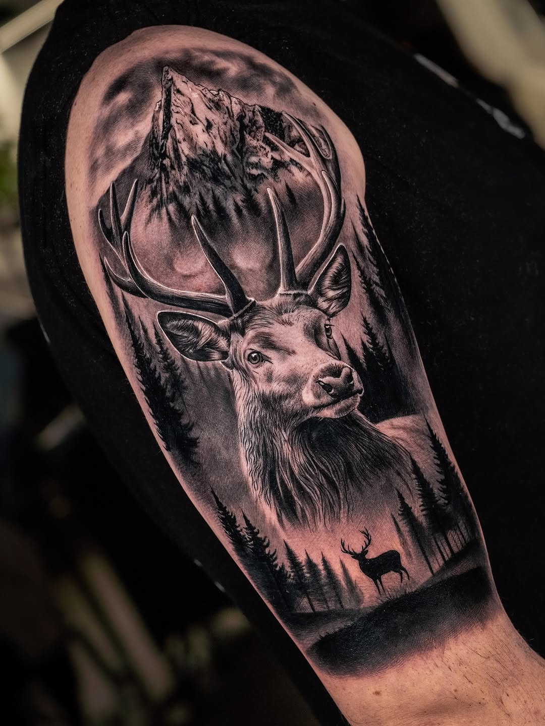 Tattoo by @rendertattoo β realism, black_and_grey