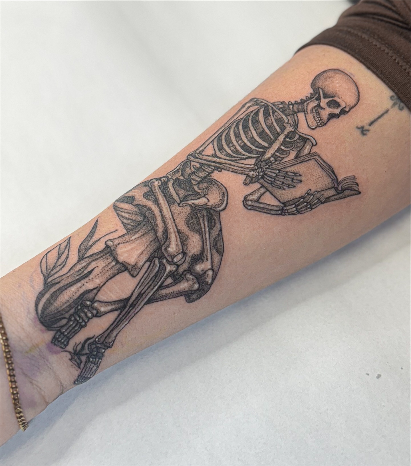 Tattoo by @ajollytattoo — black_and_grey