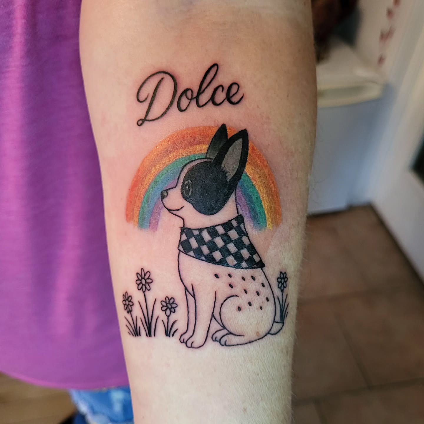 Tattoo by @ele_tattoos — dotwork