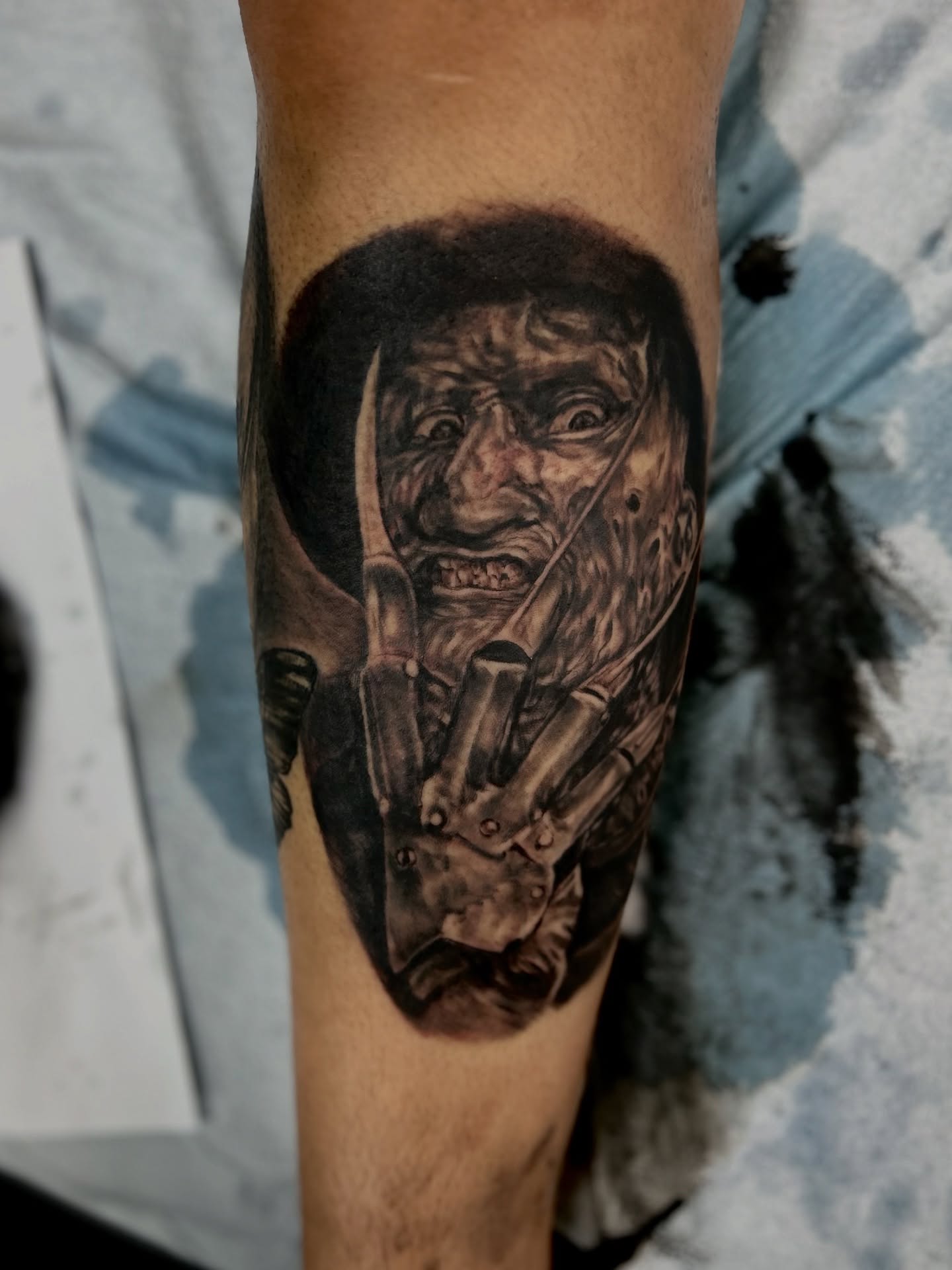 Tattoo by @freshtattoos — realism, dark_realism