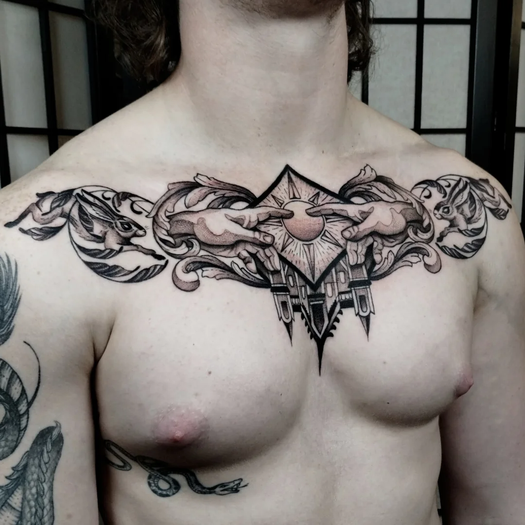 Tattoo by @wren.m.a.d.d β geometric