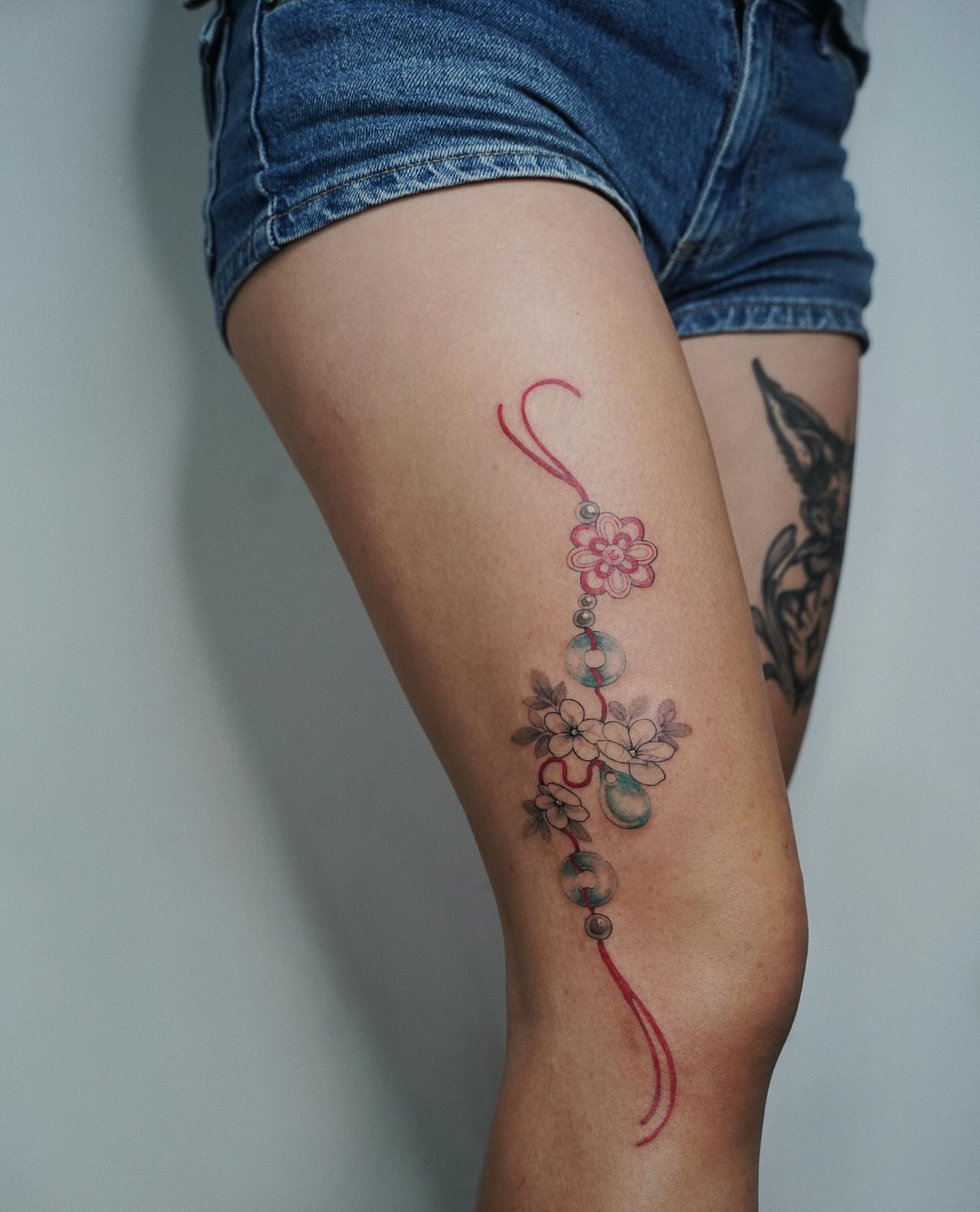 Tattoo by @emmaleetattoo — watercolor