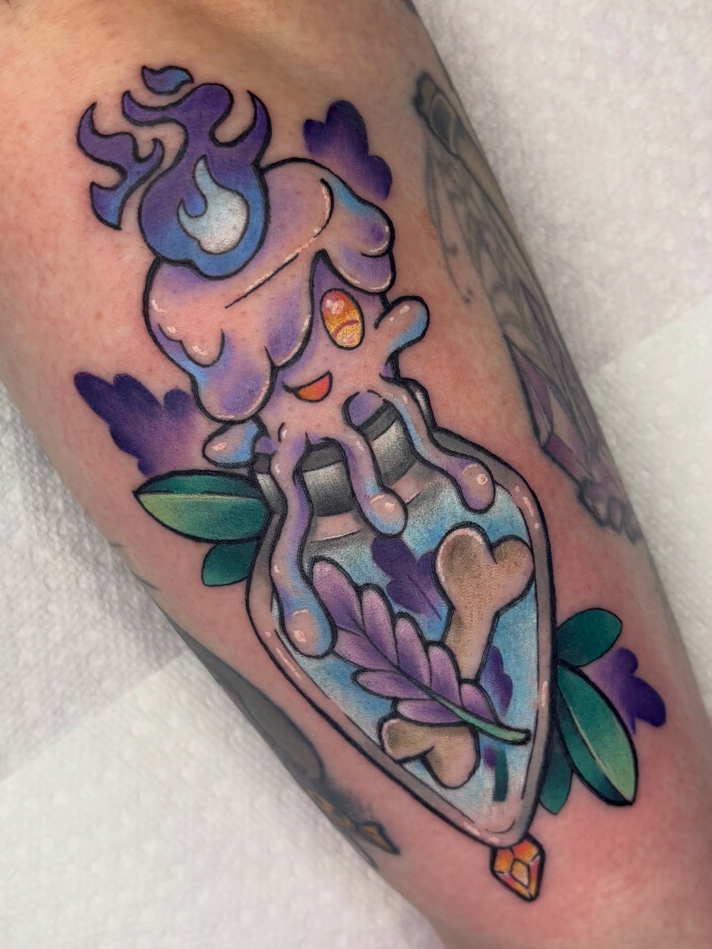 Tattoo by @prettyboyart_ — new_school, surrealism