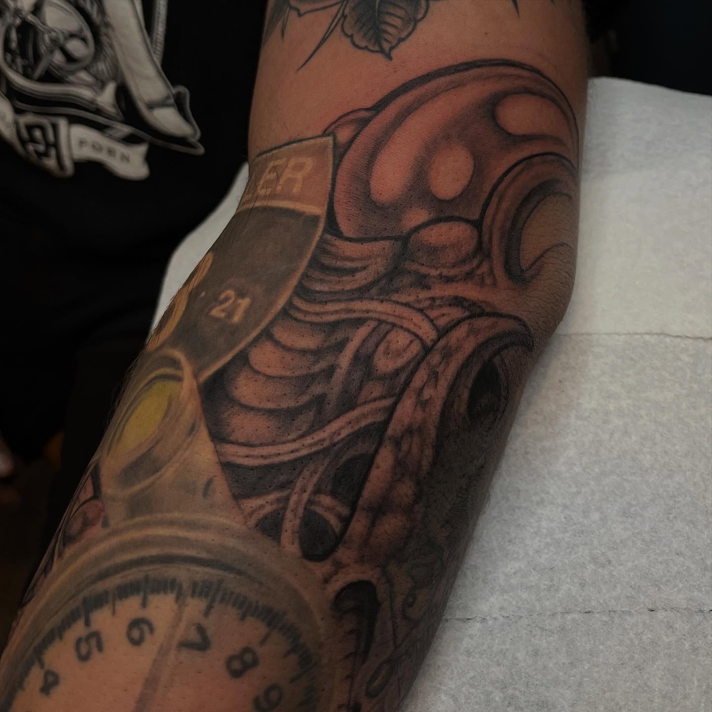 Tattoo by @adamhabecker — realism, black_and_grey