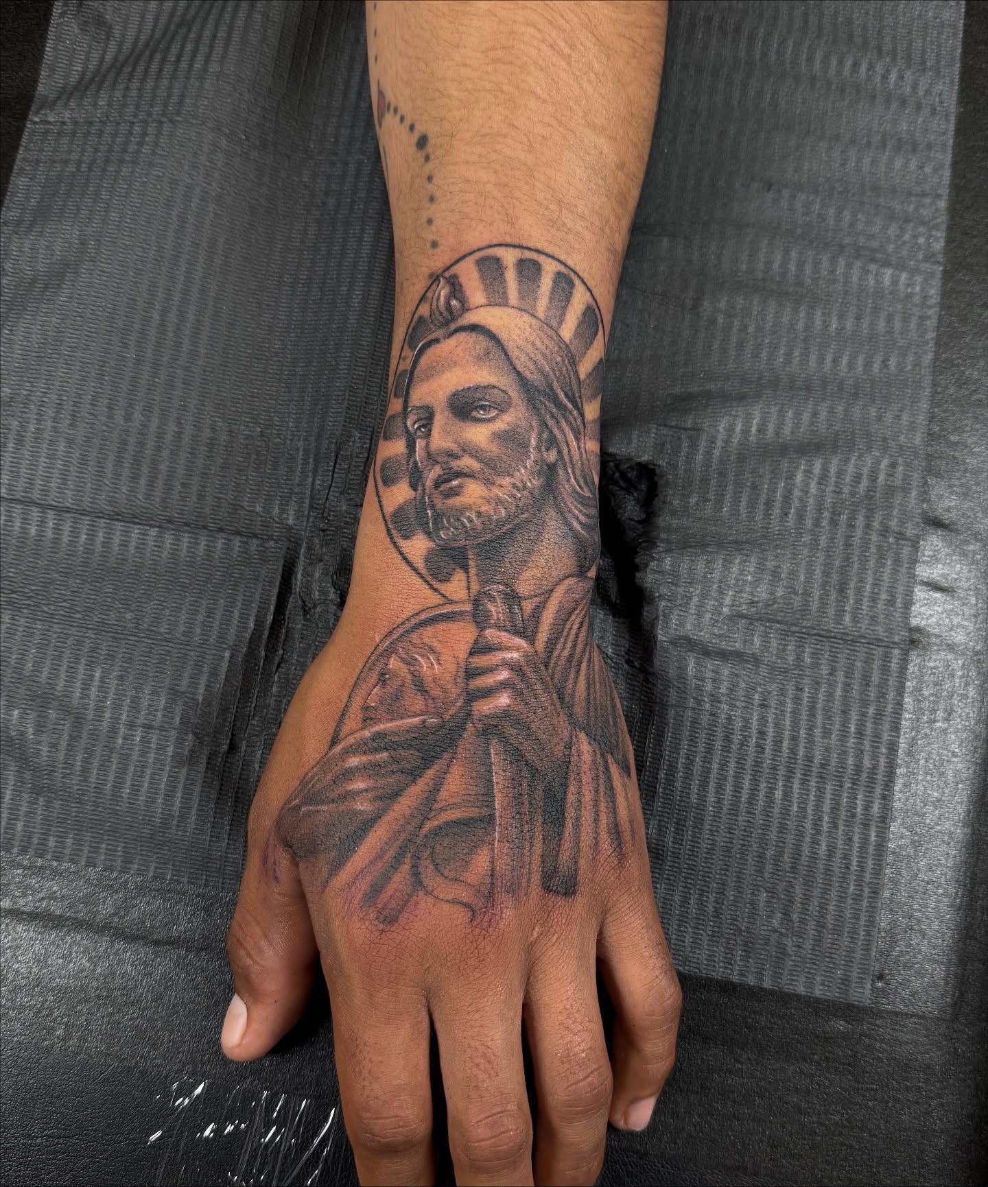 Tattoo by @absolute_culturemx — black_and_grey