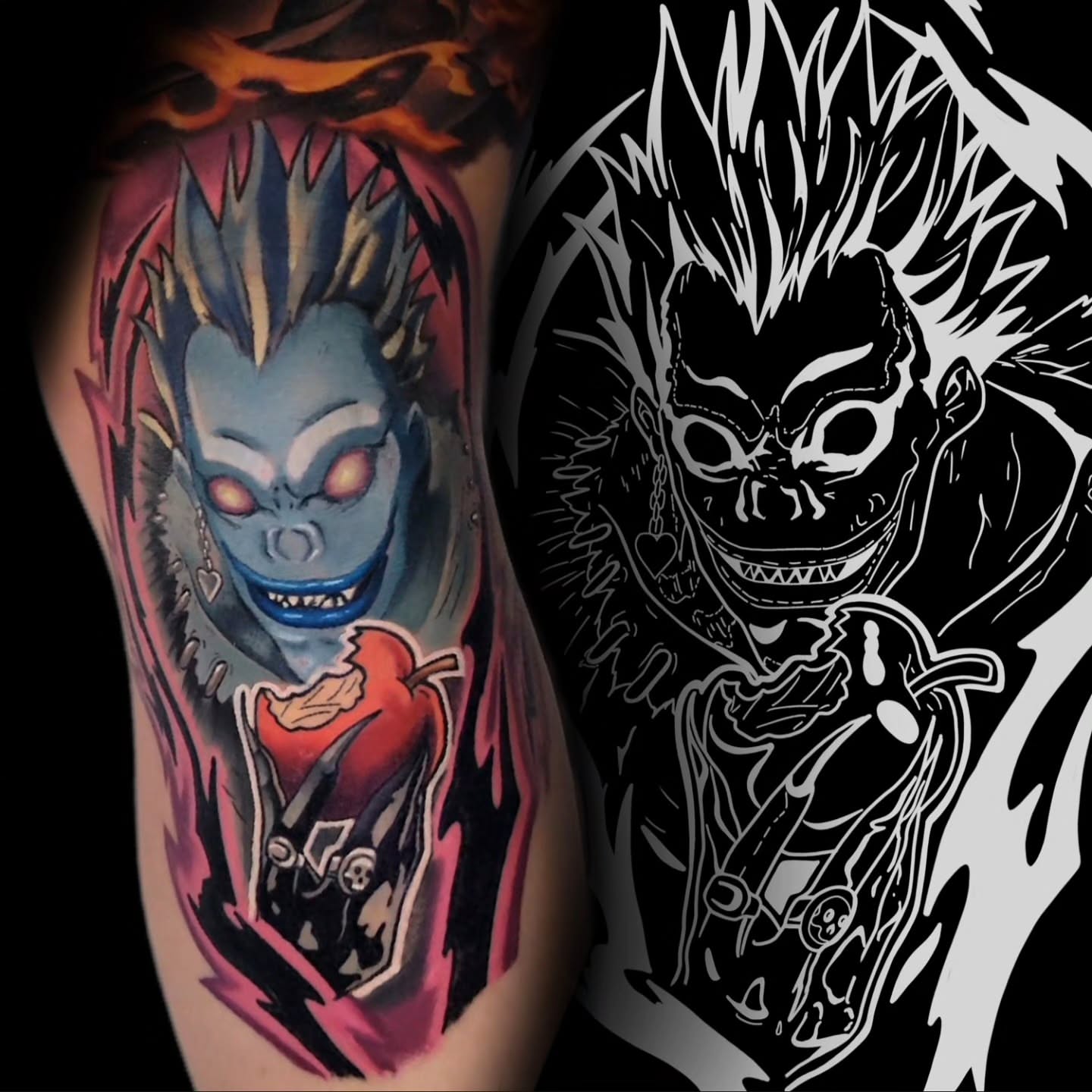 Tattoo by @levi_tattoos — anime