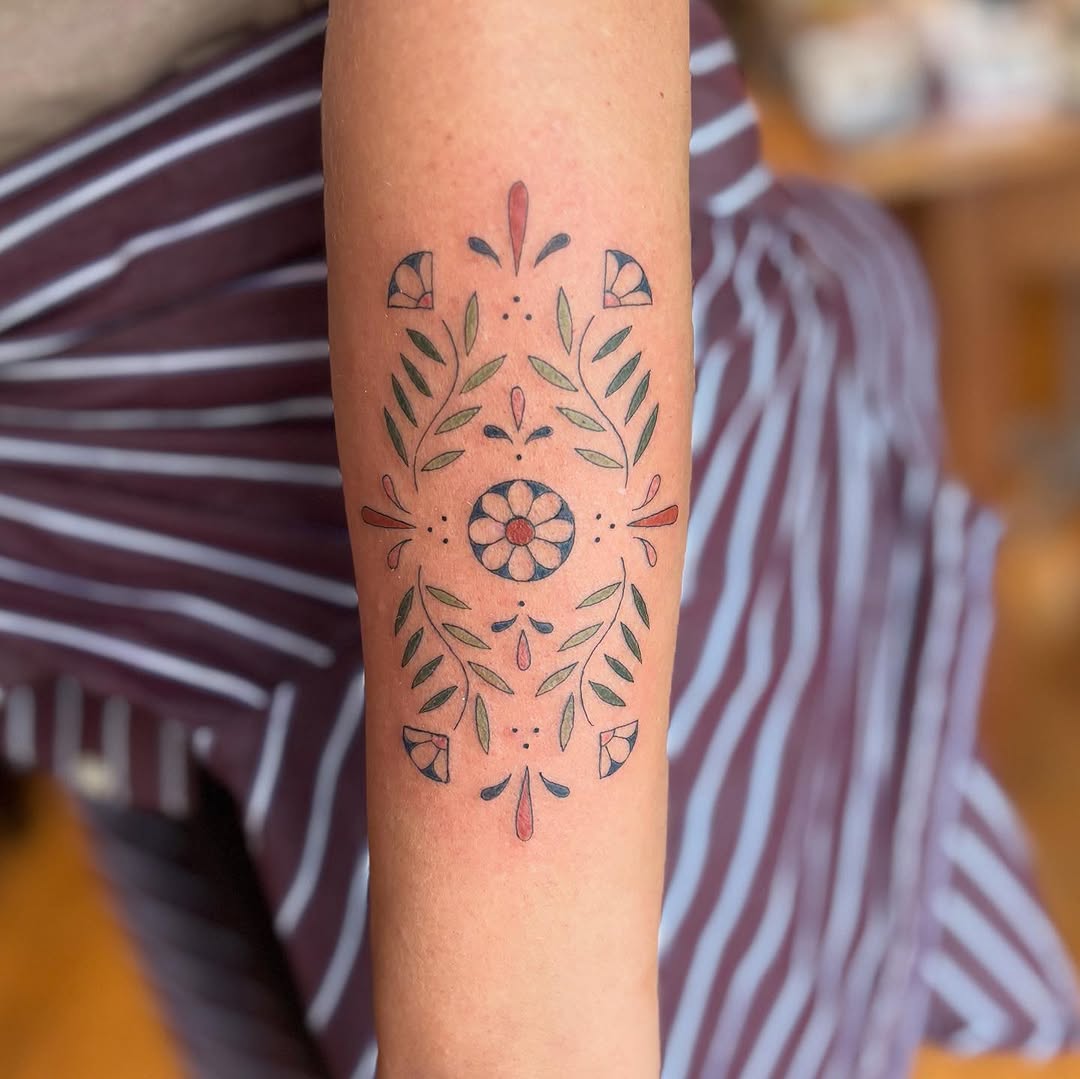 Tattoo by @flowers.for.all.occasions โ ornamental, fine_line