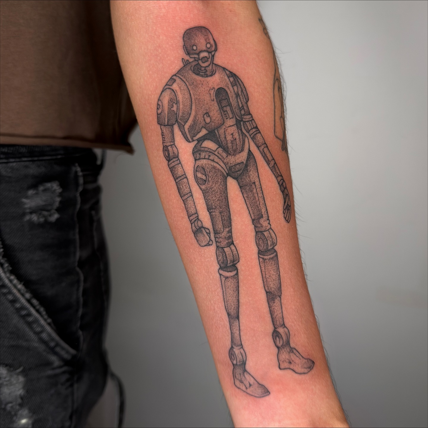 Tattoo by @juleghoul — dotwork