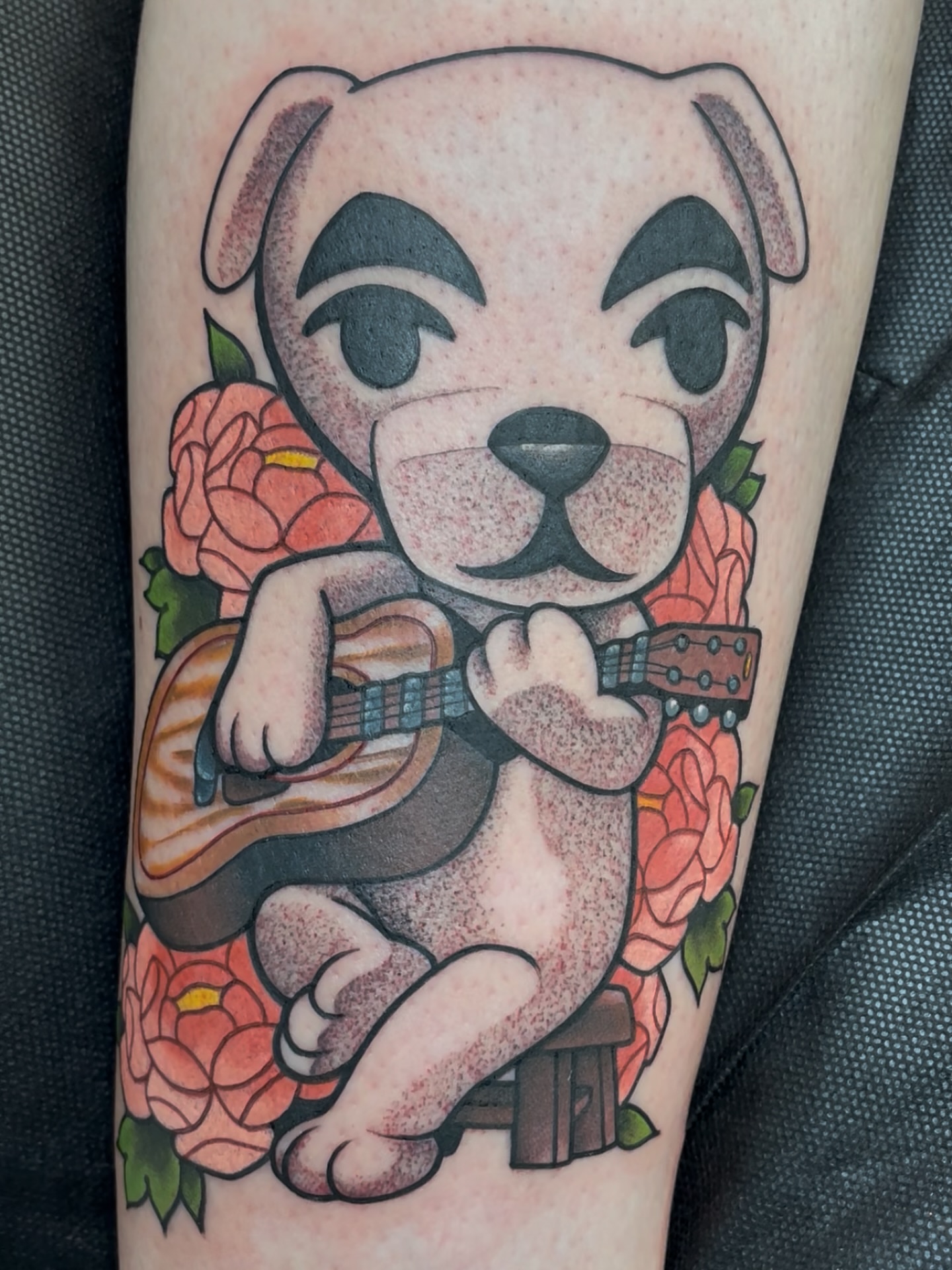 Tattoo by @colleen_bricker — american_traditional, dotwork