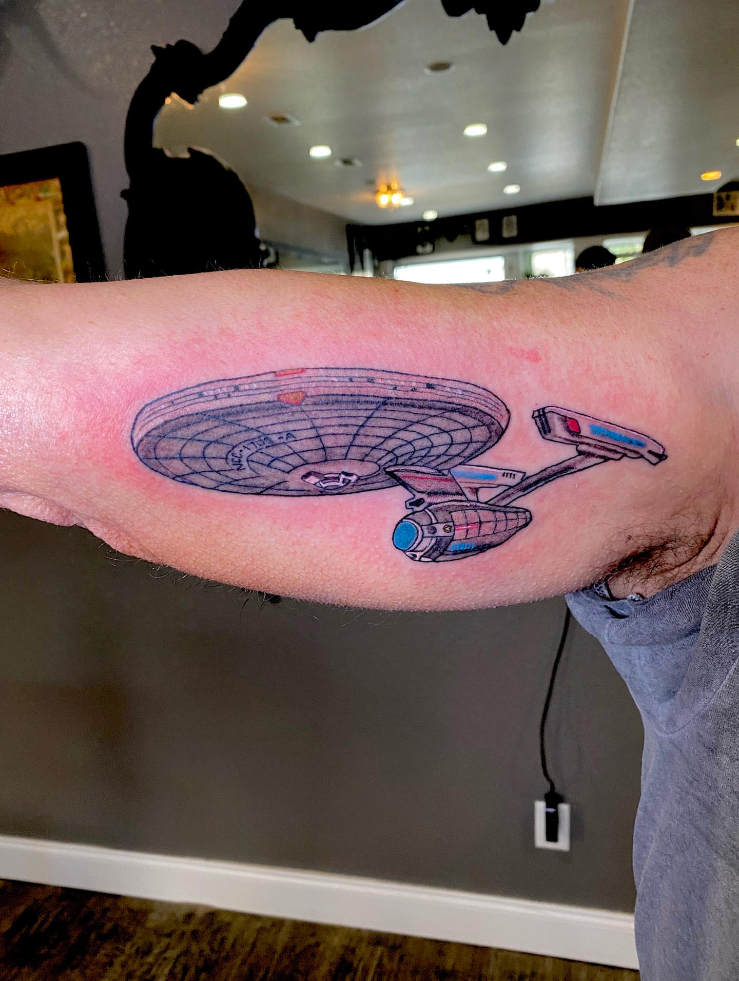 Tattoo by @cammed_gt_jeff — geometric