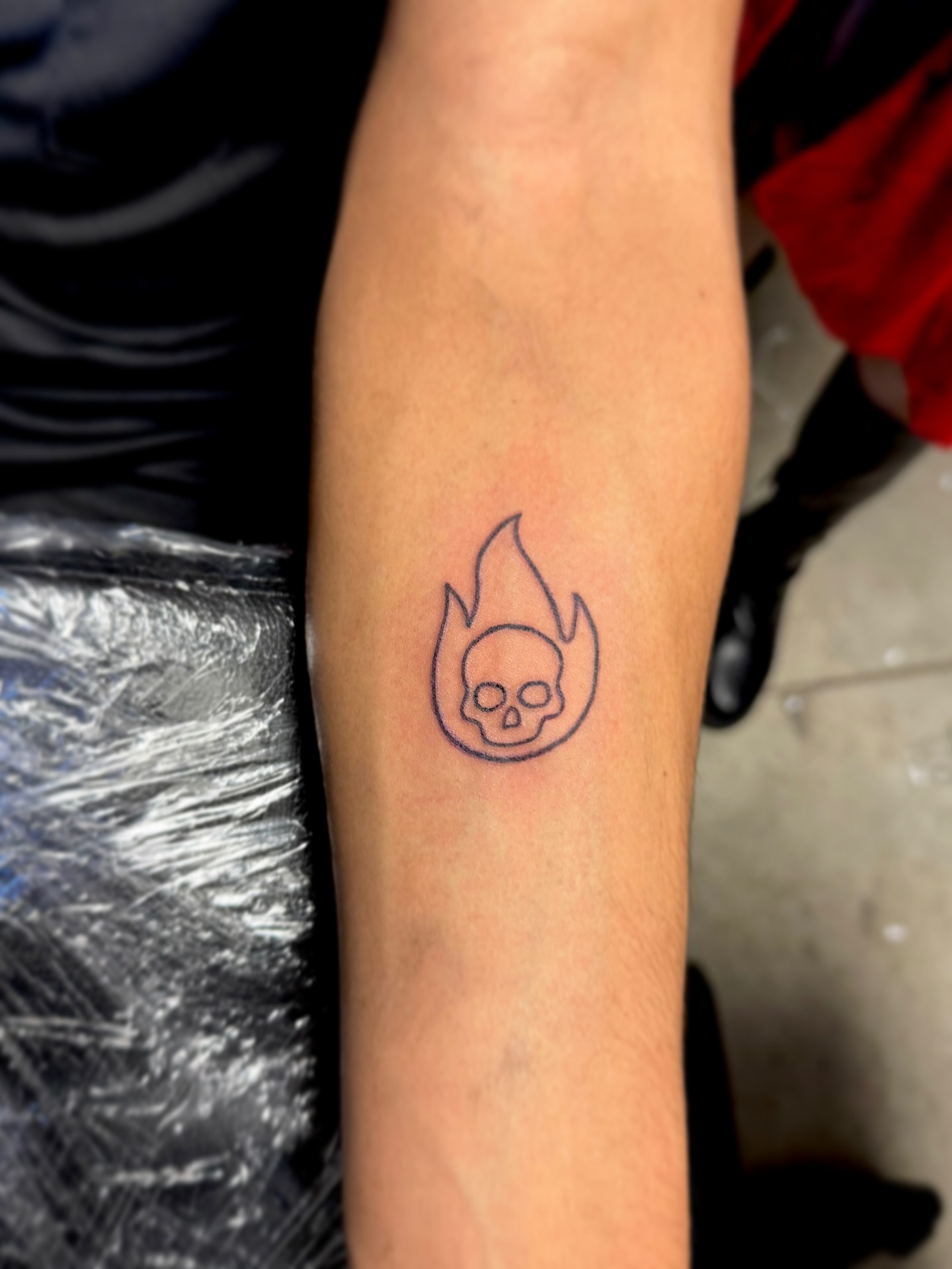 Tattoo by @missmangokush — minimalist