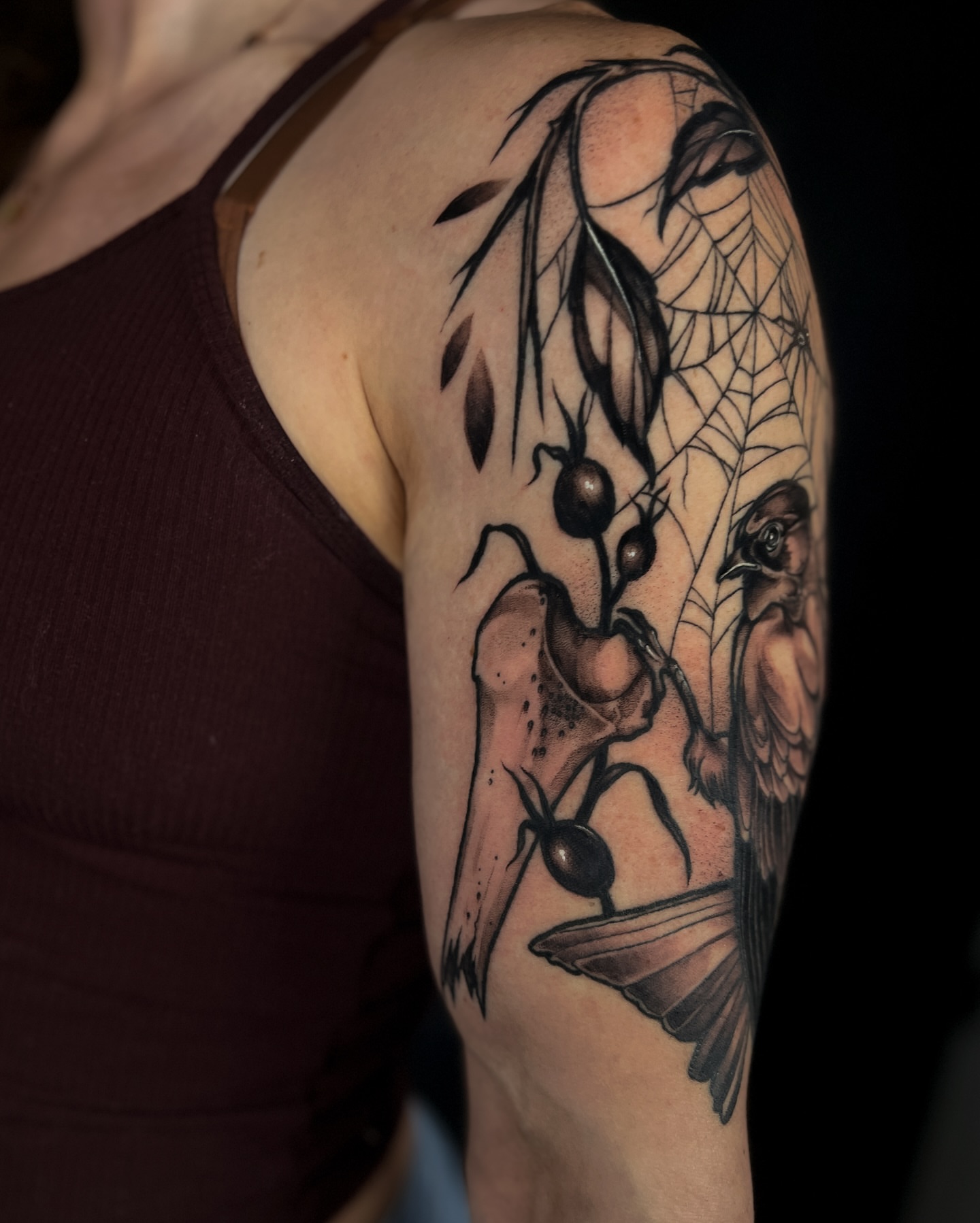 Tattoo by @xandria.tattoos β realism, dark_realism