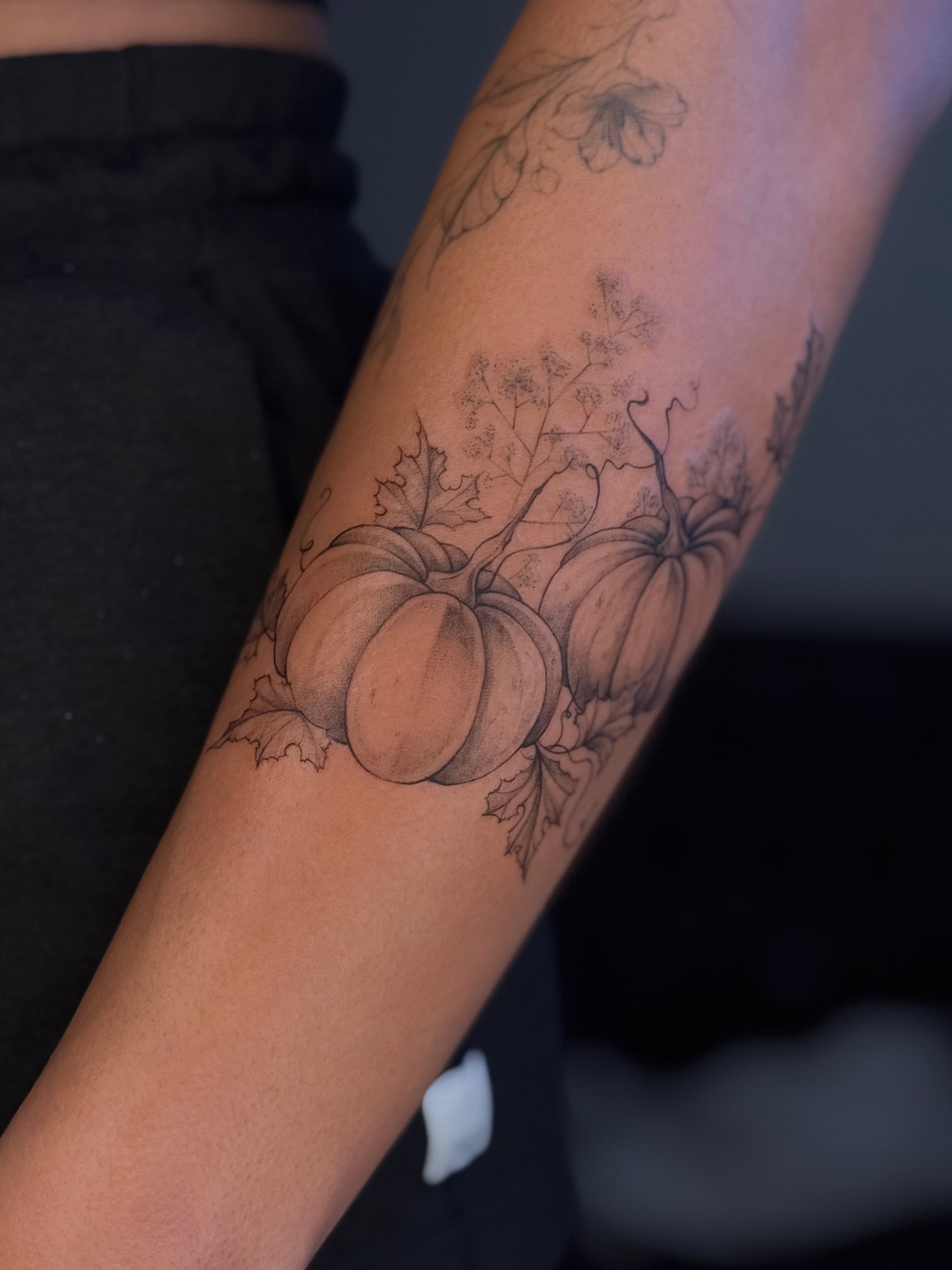 Tattoo by @yourdarkstory — black_and_grey