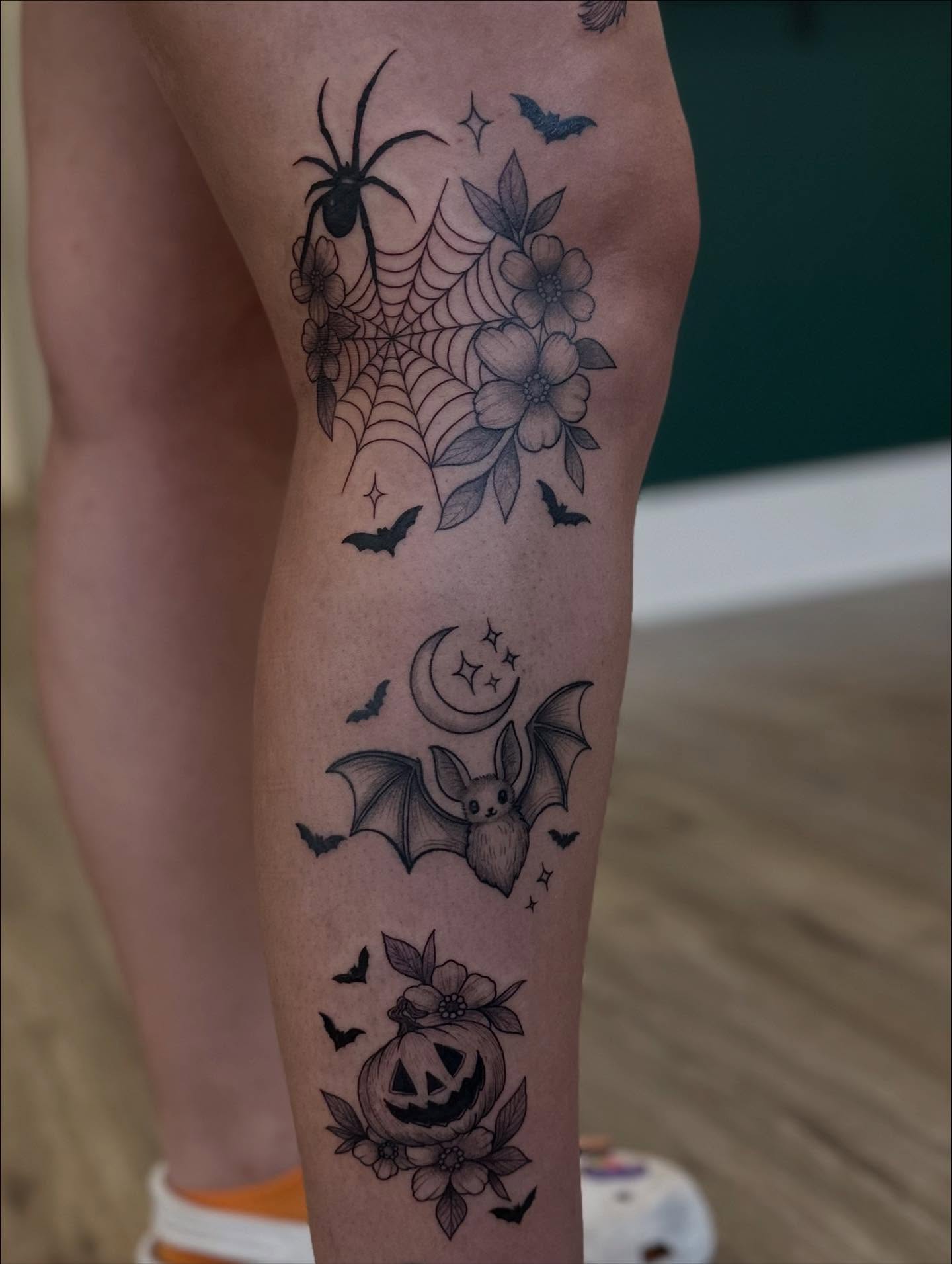 Tattoo by @nataly_fierro_art — black_and_grey