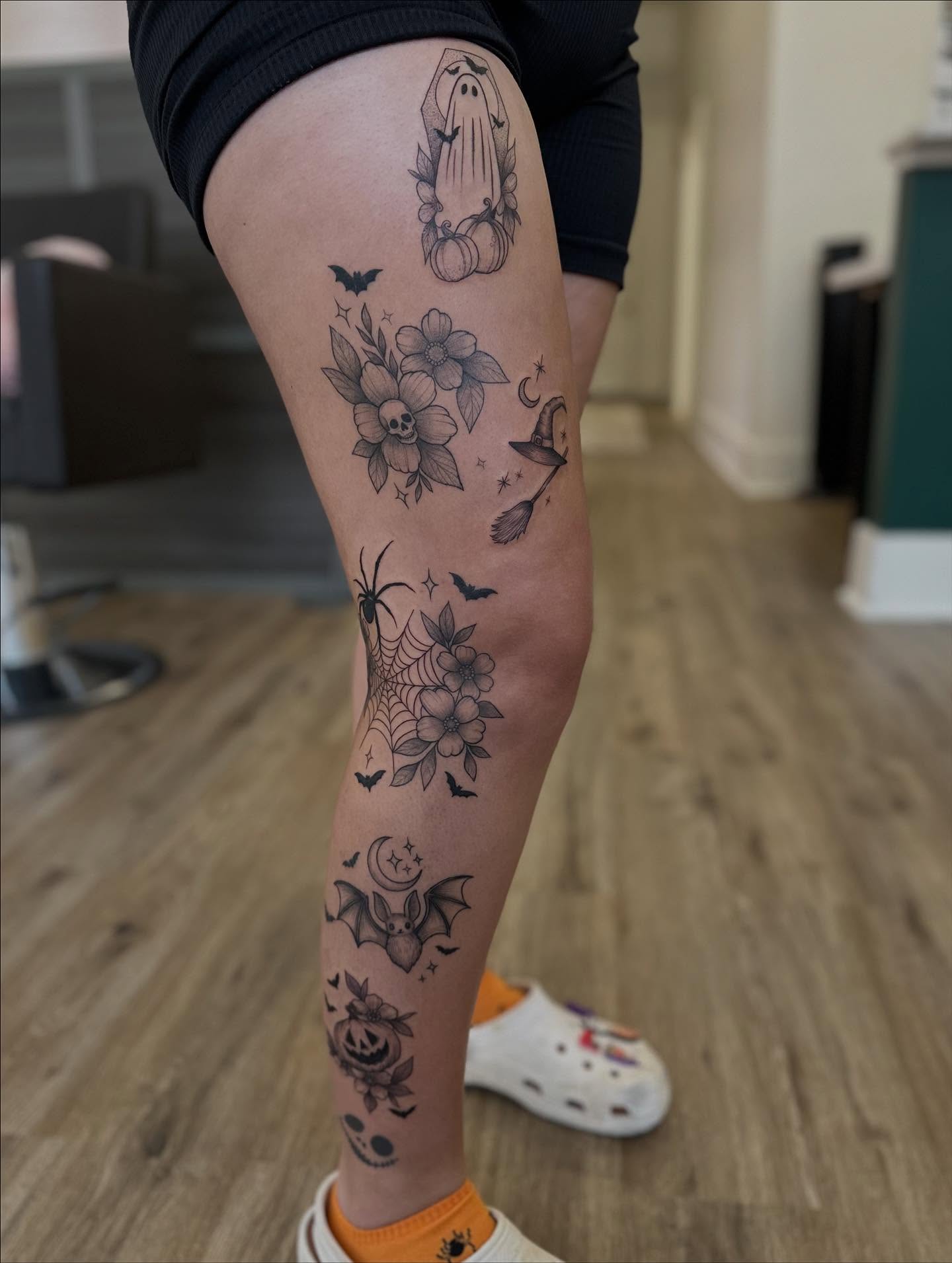 Tattoo by @nataly_fierro_art — black_and_grey