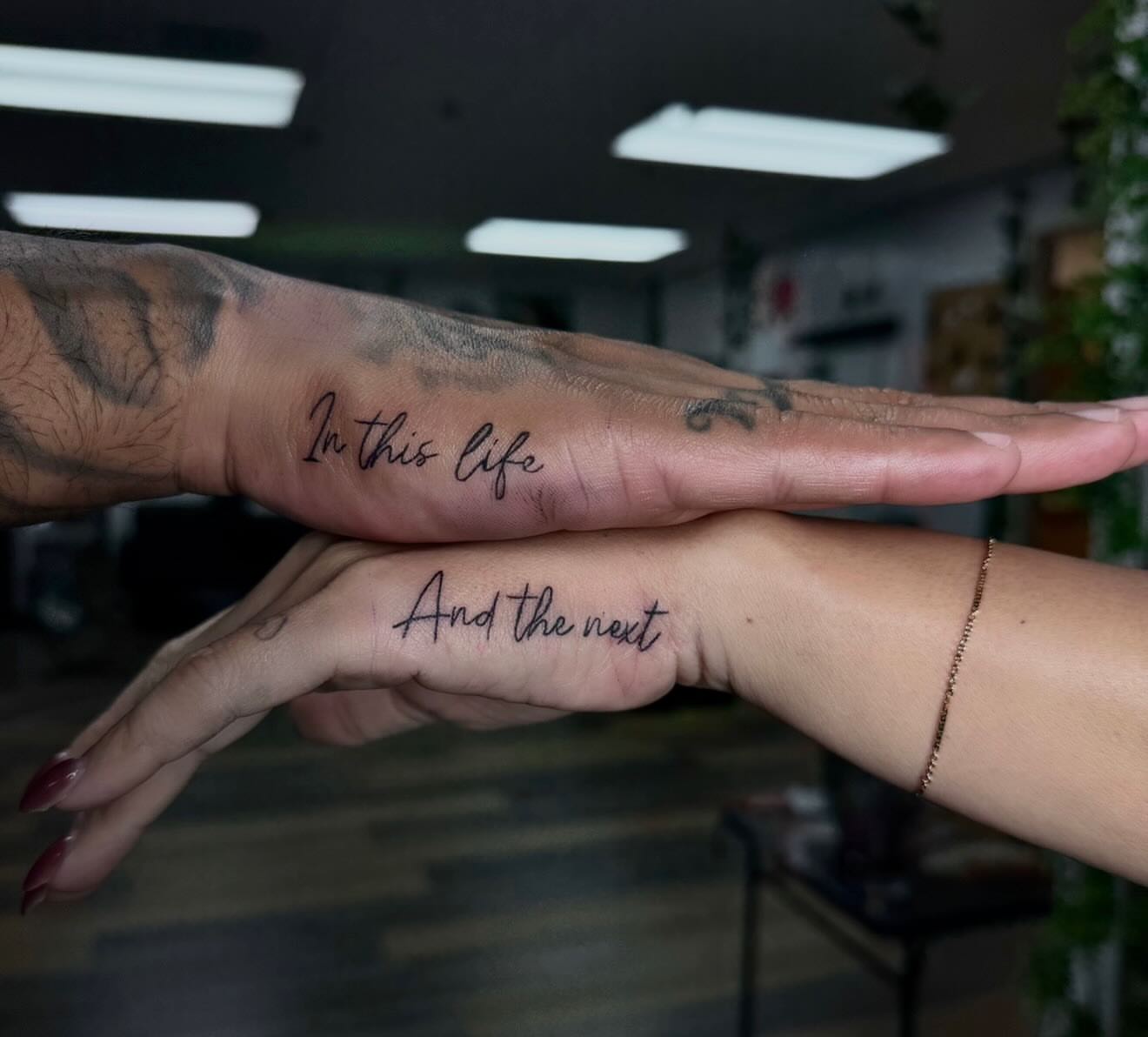 Tattoo by @inkdbybrit — lettering_script