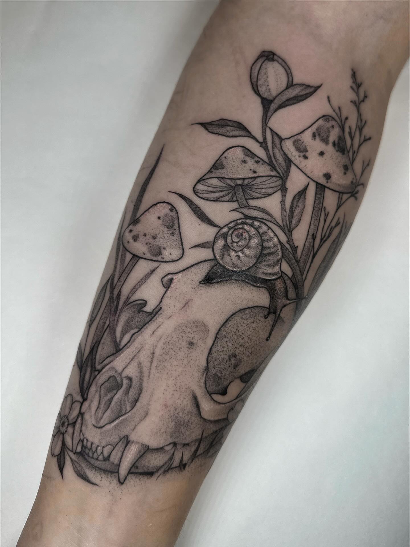 Tattoo by @grimmyweep — black_and_grey, realism