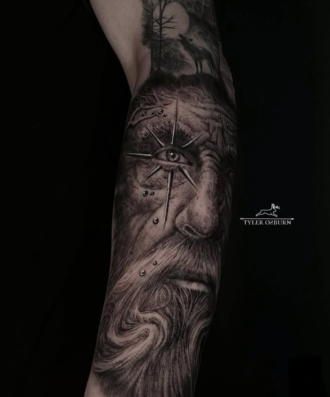 Tattoo by @shadesofpain1992 — realism, black_and_grey