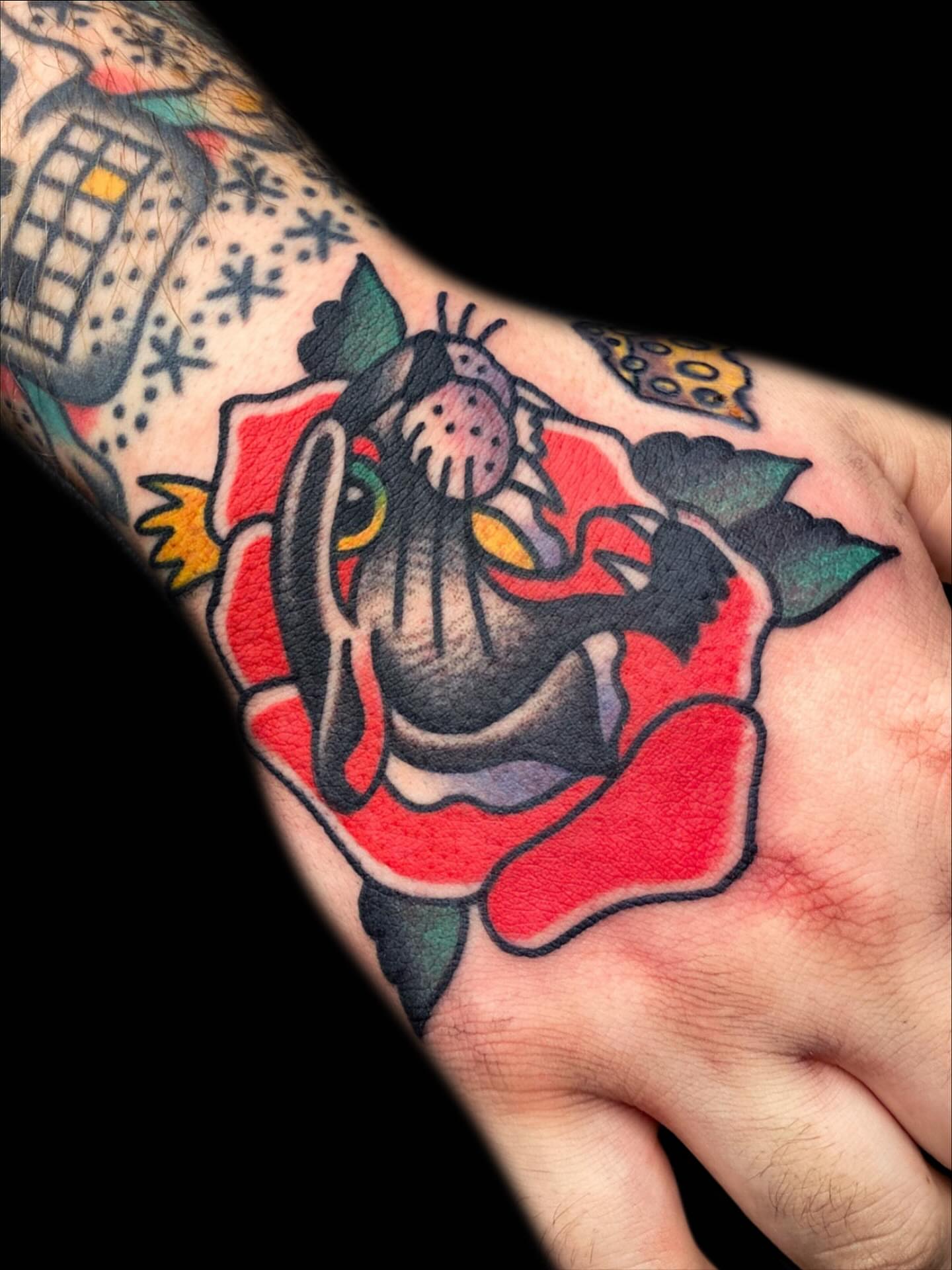 Tattoo by @squid_tattoos — american_traditional