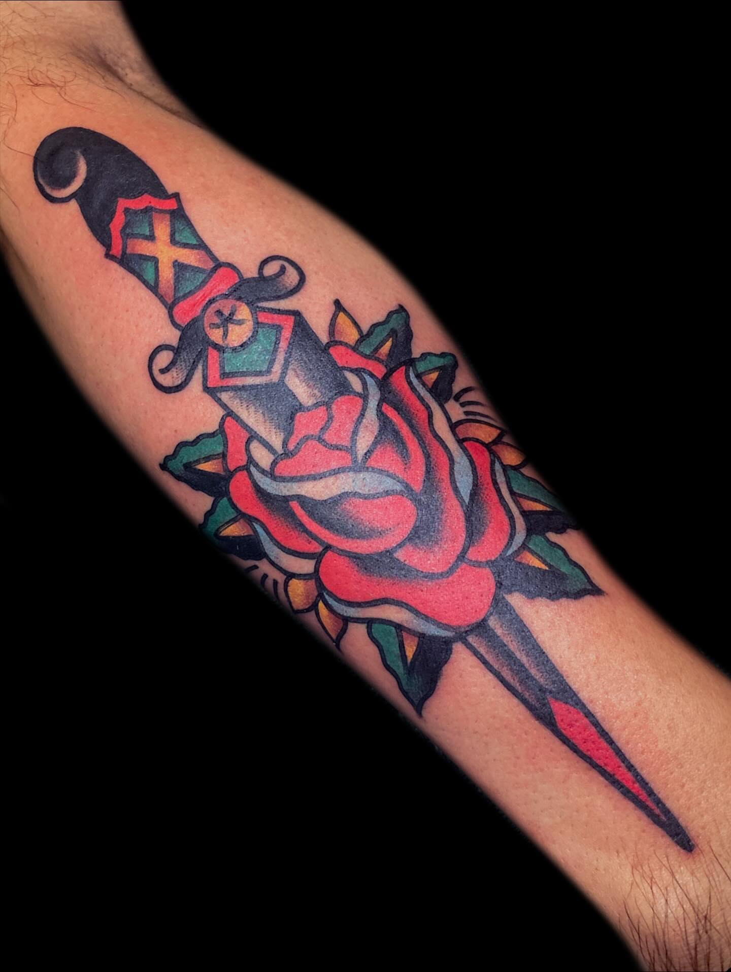 Tattoo by @squid_tattoos — american_traditional