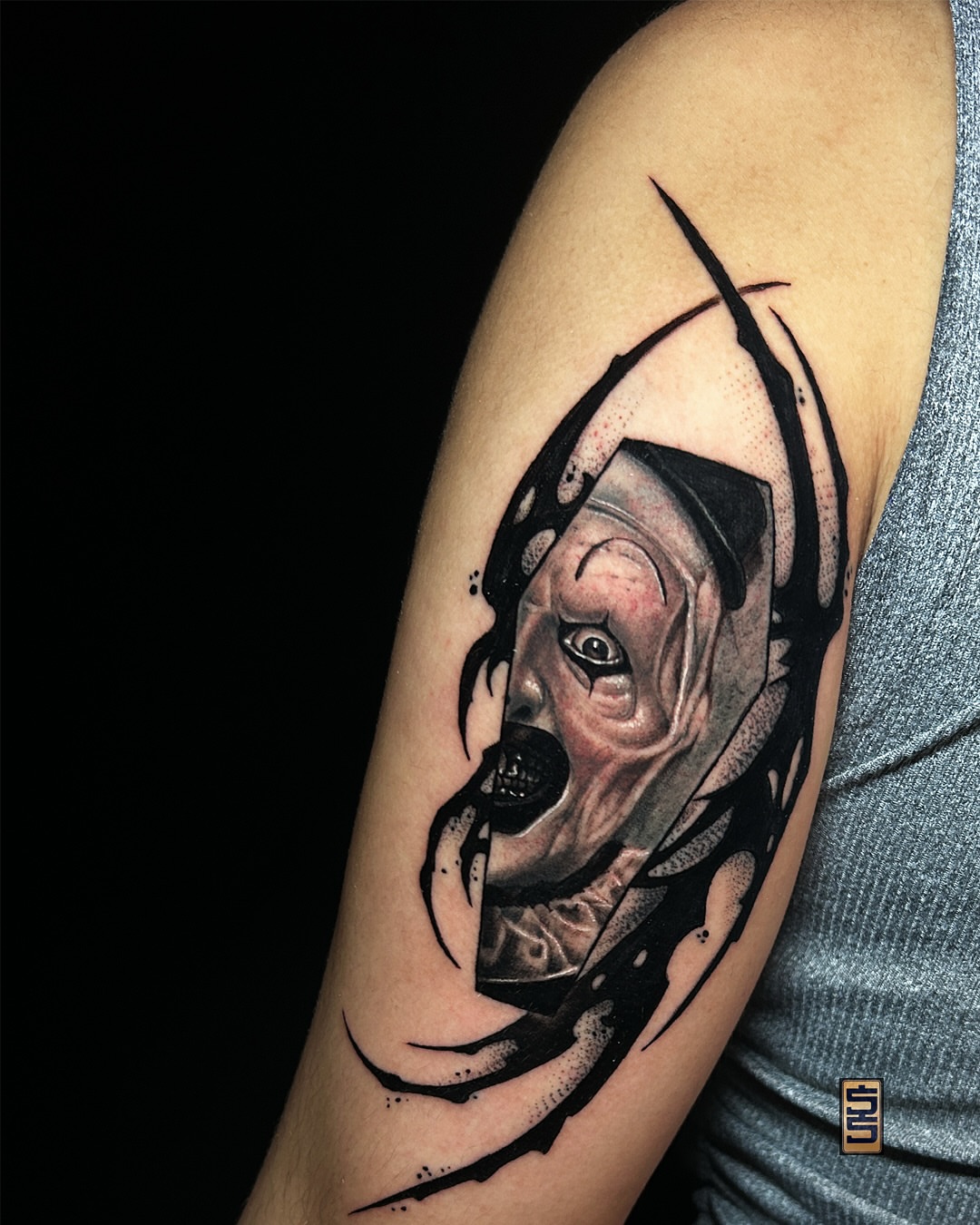 Tattoo by @surgegrey β dark_realism