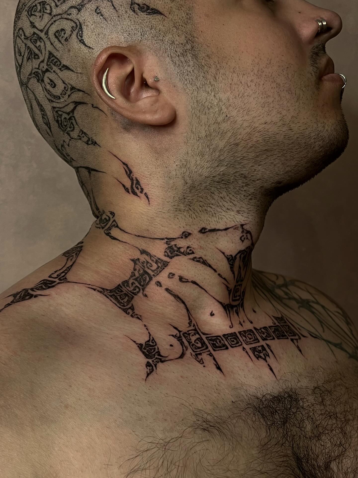 Tattoo by @orbritual — geometric