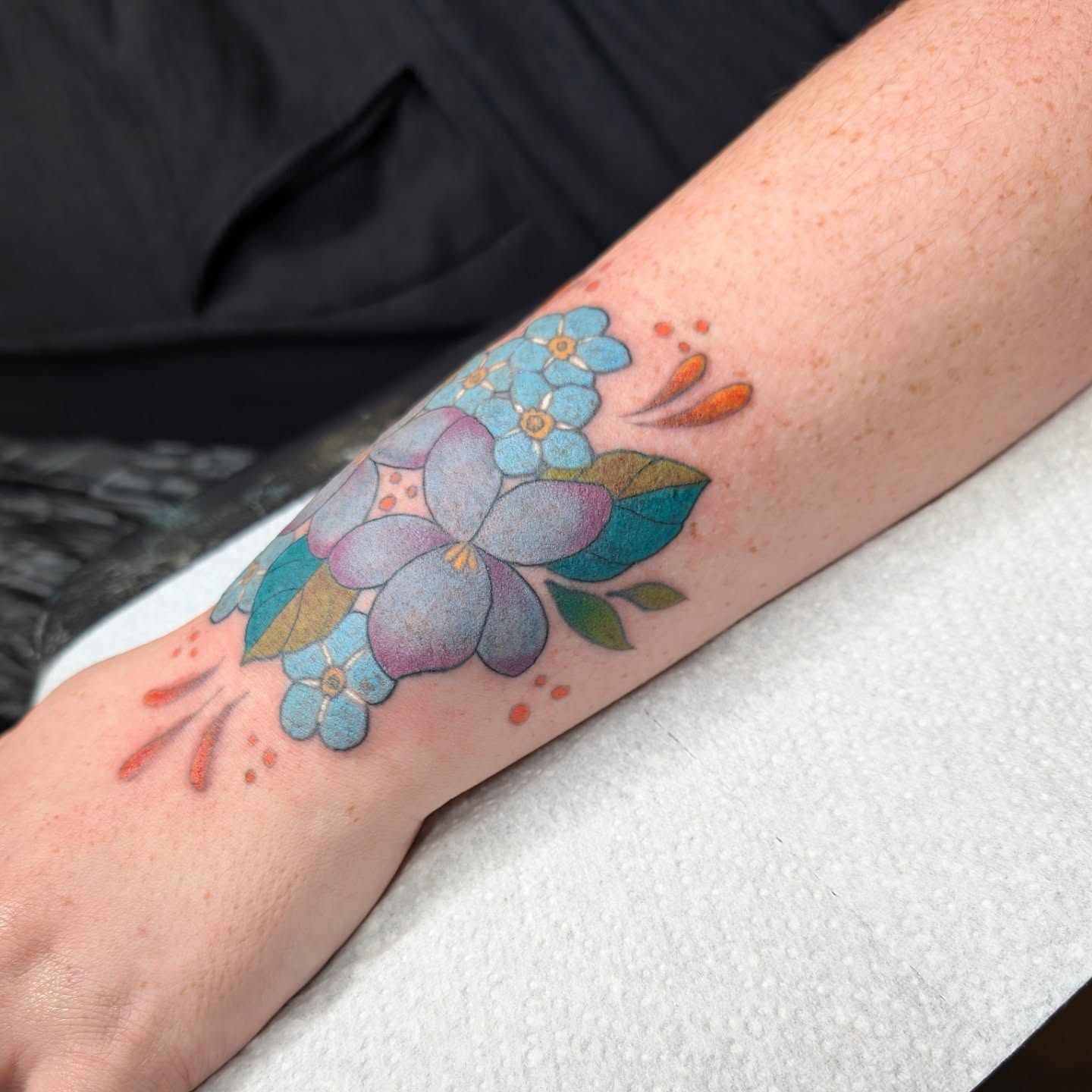 Tattoo by @mimtheyertattoos — watercolor