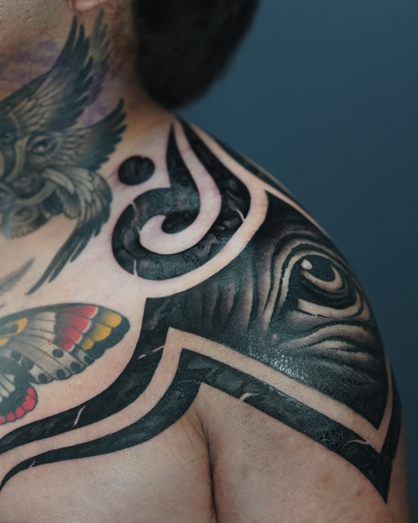 Tattoo by @katiemizuno — tribal