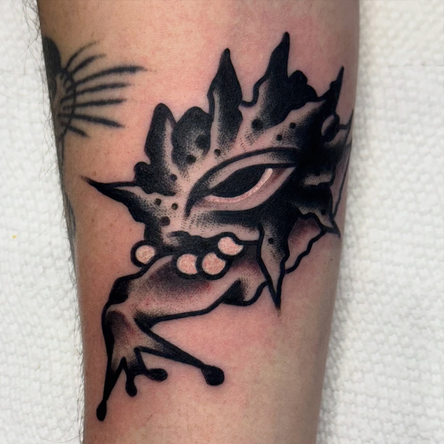 Tattoo by @brad.heusdens — dotwork, black_and_grey