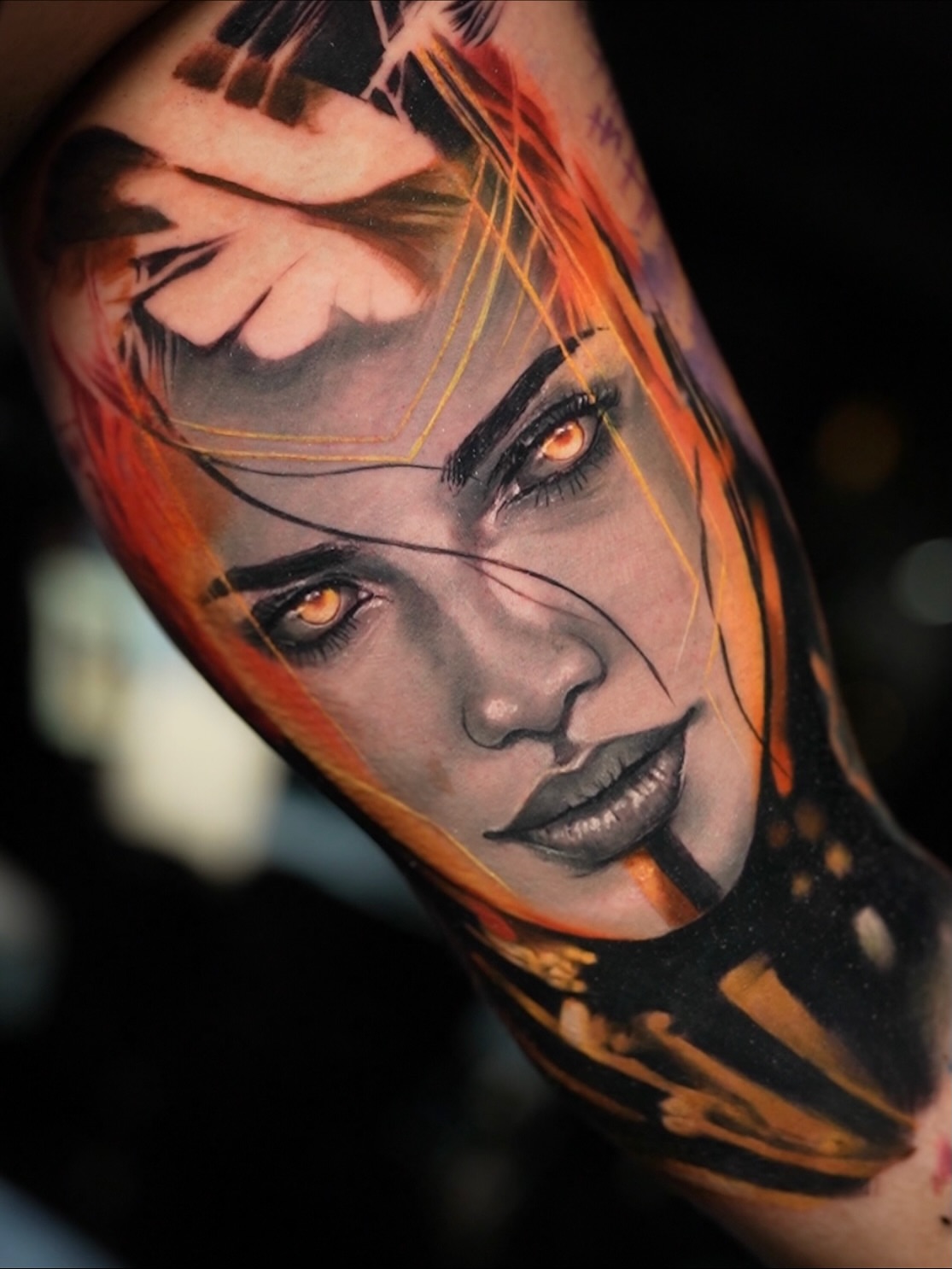 Tattoo by @nestorpalaciostattoo — realism, dark_realism