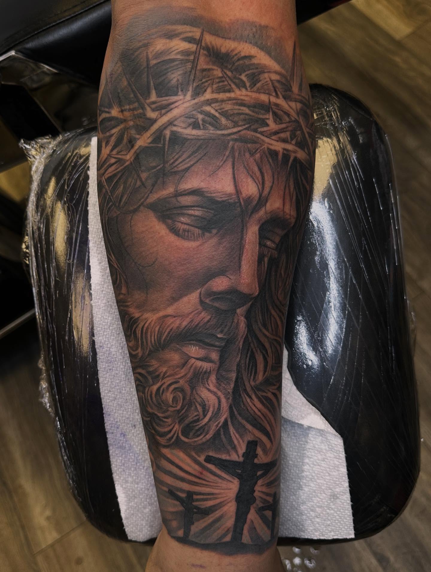 Tattoo by @sting.art — realism, dark_realism