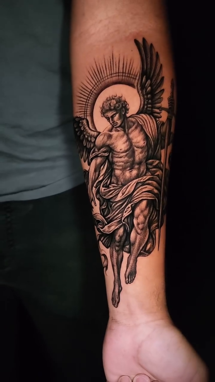Tattoo by @gofigure_tattoo — black_and_grey, realism