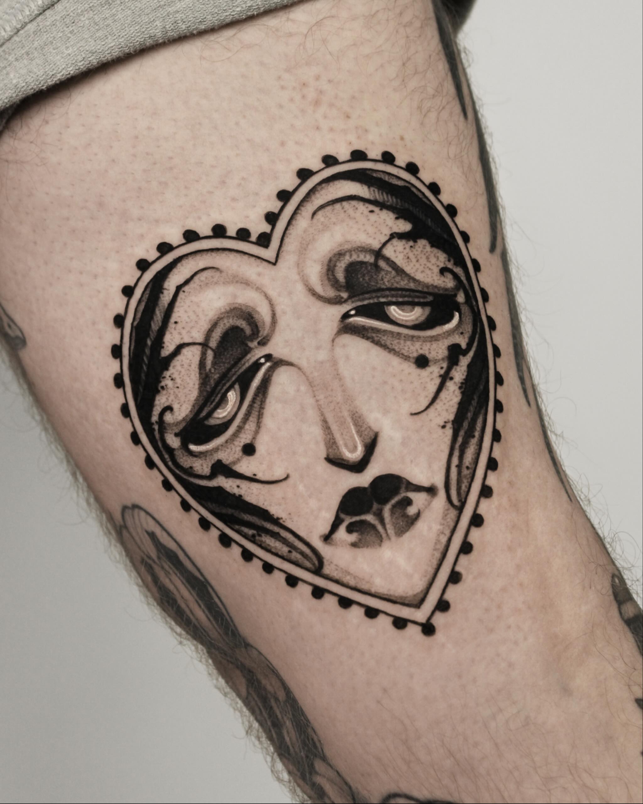 Tattoo by @hethtattoos — black_and_grey