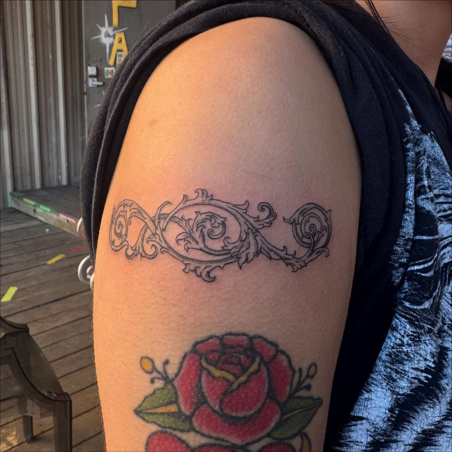 Tattoo by @bluebyrdtattoos — ornamental