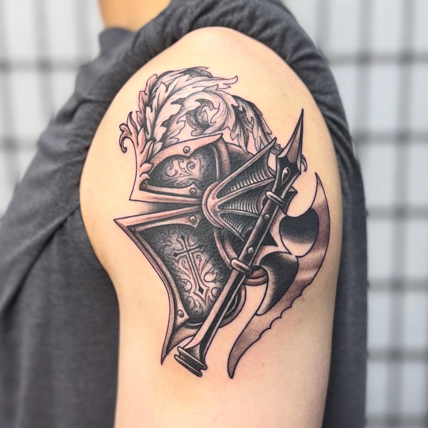 Tattoo by @mountains_of_flesh — black_and_grey
