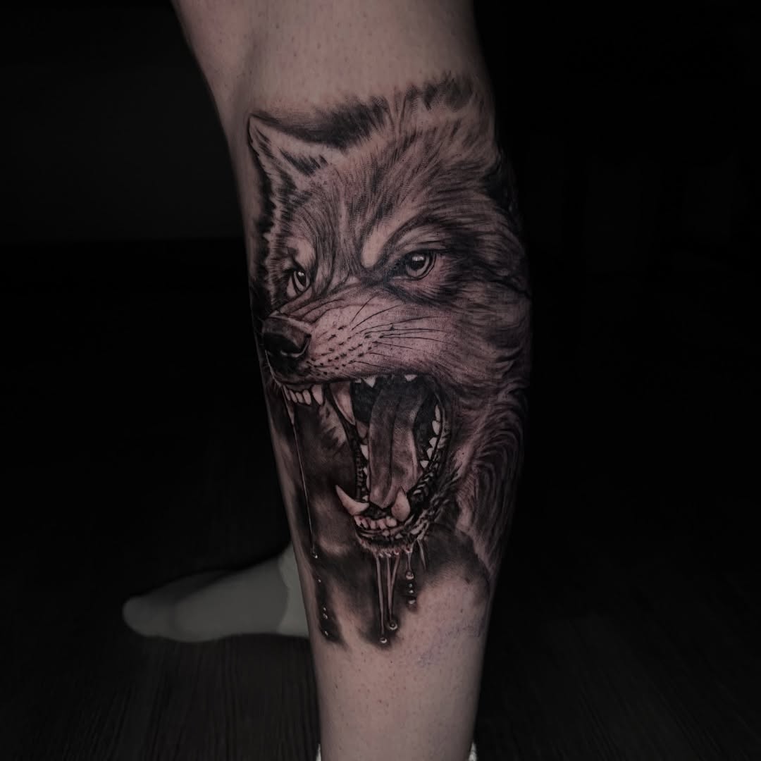Tattoo by @gabriele_tattooer — realism, black_and_grey