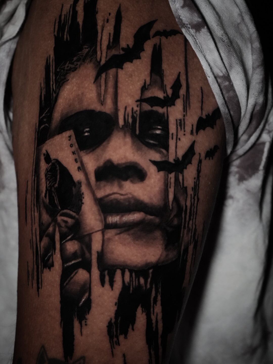 Tattoo by @trevtheimpaler — black_and_grey, realism
