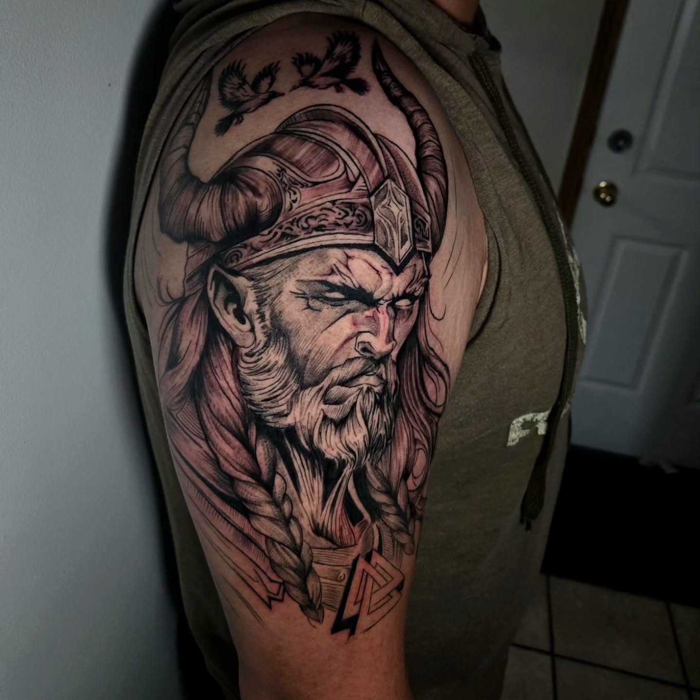 Tattoo by @242_ink — realism, black_and_grey