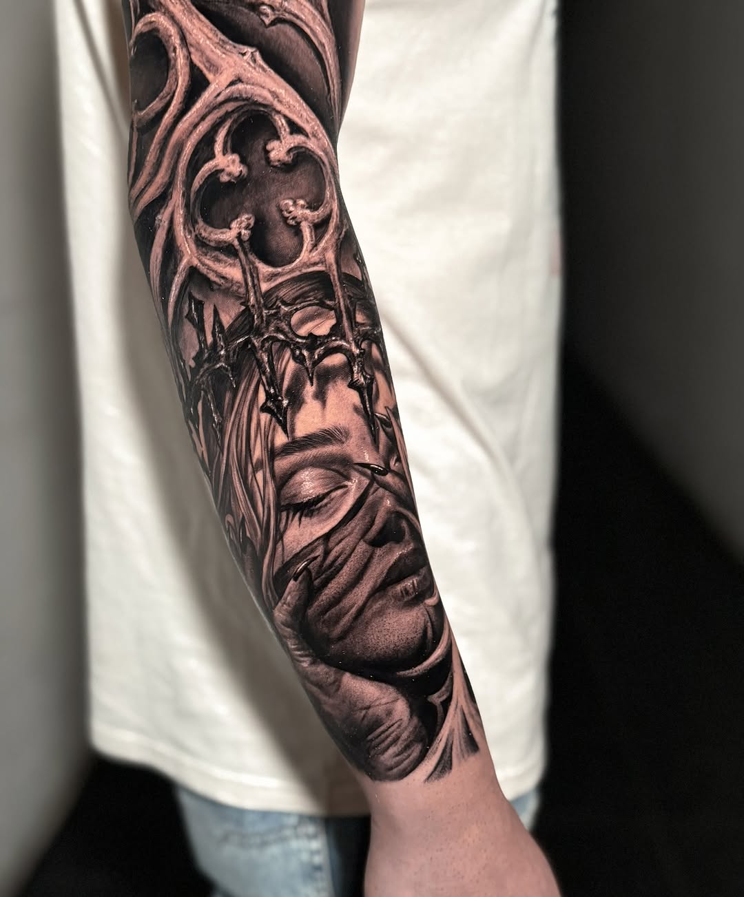 Tattoo work at DC Tattoo Expo 2026 (cancelled)